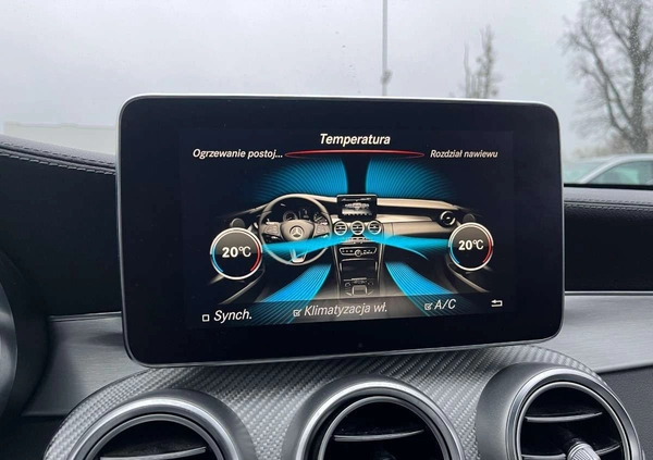 Mercedes-Benz Klasa C cena 99900 przebieg: 132000, rok produkcji 2016 z Torzym małe 596